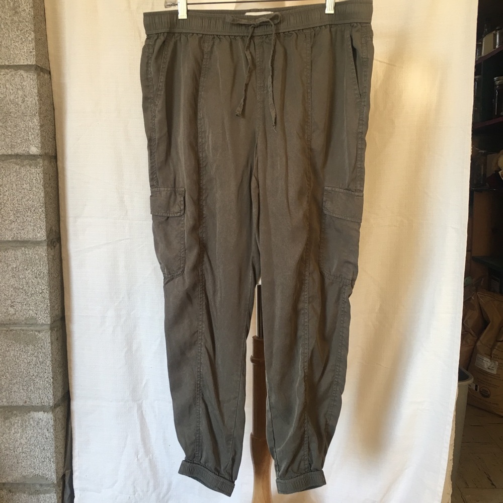 Knox Rose - Long pants super soft drawstring waist -L